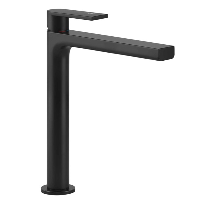 Gessi 38609 miscelatore lavabo alto senza scarico con flessibili di collegamento linea EMPORIO VIA MANZONI