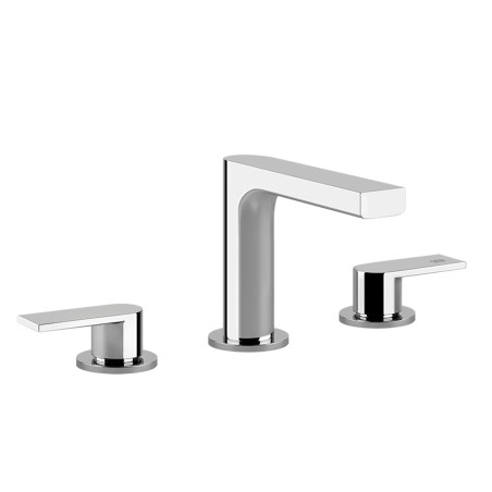 Gessi 38612 gruppo lavabo 3 fori con scarico e flessibili di collegamento linea EMPORIO VIA MANZONI