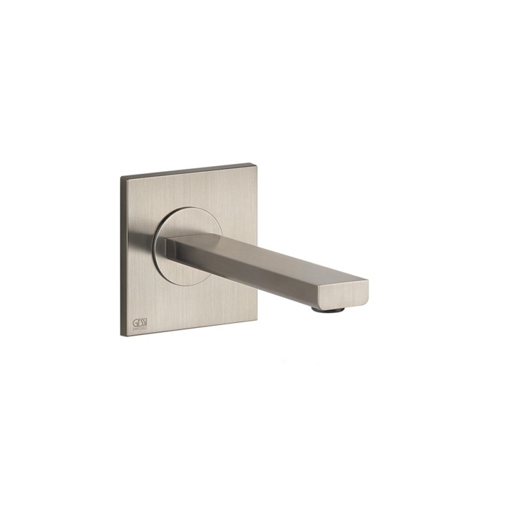 Gessi 38701 bocca lavabo corta a parete da completare con comando remoto linea EMPORIO VIA MANZONI