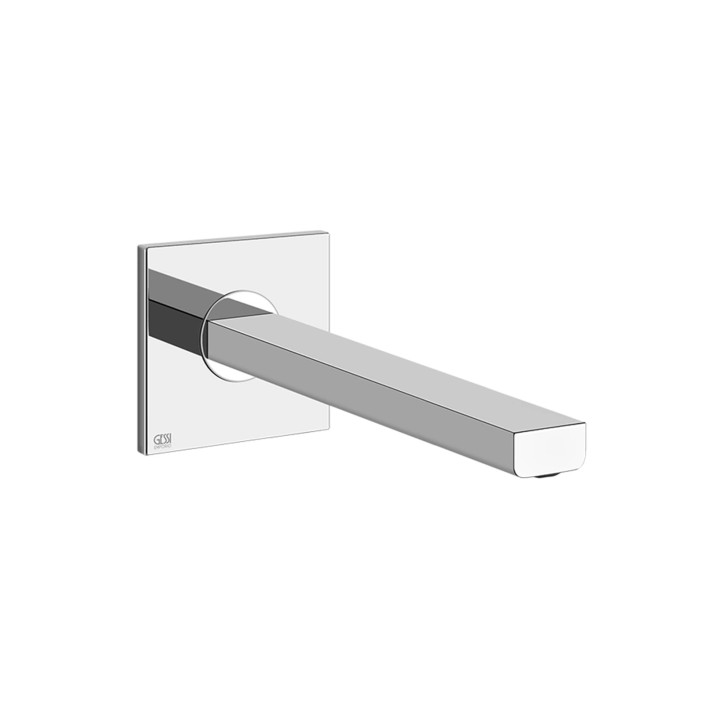 Gessi 38707 bocca lavabo lunga a parete da completare con comando remoto linea EMPORIO VIA MANZONI