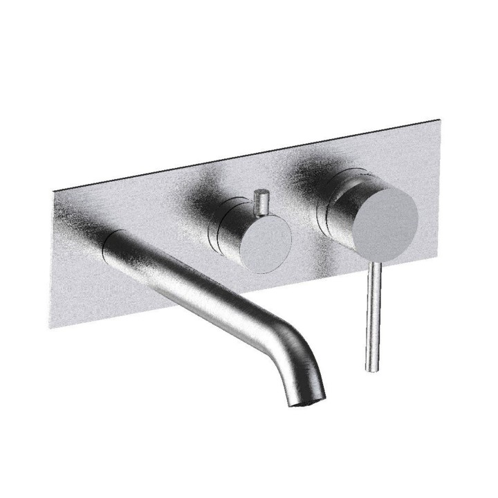 Fratelli Frattini 69528V2 parte esterna visibile monocomando vasca incasso con deviatore 2 vie con bocca di erogazione serie PEPE XL 316 Fratelli Frattini 69528V2 parte esterna visibile monocomando vasca incasso con deviatore 2 vie con bocca di erogazione serie PEPE XL 316