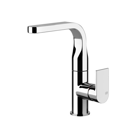 Gessi 47124 miscelatore lavabo senza scarico con flessibili di collegamento linea EMPORIO VIA MANZONI