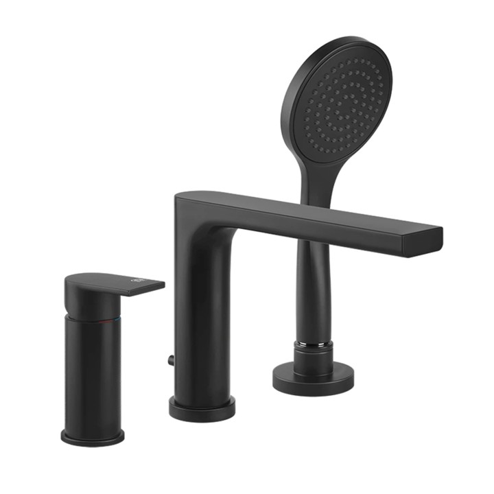 Gessi 38634 gruppo bordo vasca 3 fori con bocca di erogazione deviatore flessibile e doccetta anticalcare linea EMPORIO VIA MANZONI Gessi 38634 gruppo bordo vasca 3 fori con bocca di erogazione deviatore flessibile e doccetta anticalcare linea EMPORIO VIA MANZONI