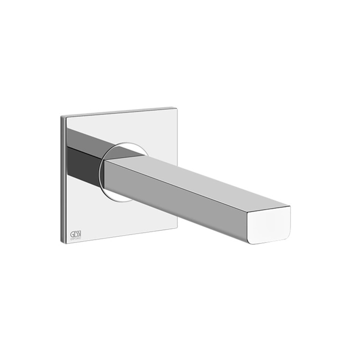 Gessi 38725 bocca vasca a parete da completare con comando remoto linea EMPORIO VIA MANZONI