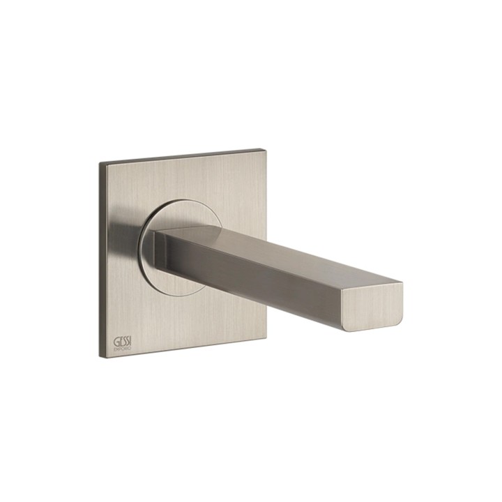 Gessi 38725 bocca vasca a parete da completare con comando remoto linea EMPORIO VIA MANZONI