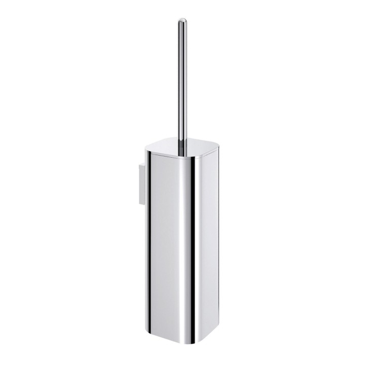 Gedy 3233-03 scopino da parete con ciuffo in setole nero e tazza interna estraibile serie OUTLINE Gedy 3233-03 scopino da parete con ciuffo in setole nero e tazza interna estraibile serie OUTLINE