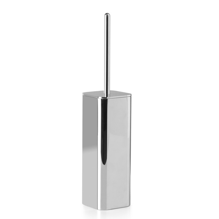 Gedy 3234 scopino da parete con ciuffo in setole nero e tazza interna estraibile serie OUTLINE Gedy 3234 scopino da parete con ciuffo in setole nero e tazza interna estraibile serie OUTLINE