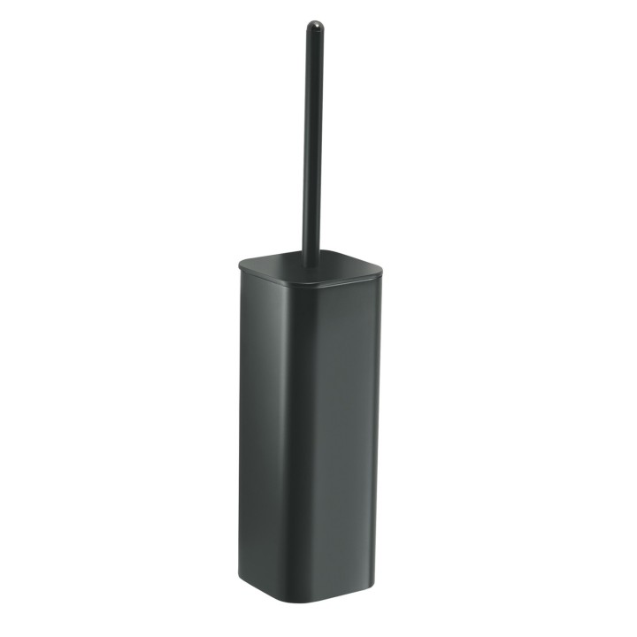 Gedy 3234 scopino da parete con ciuffo in setole nero e tazza interna estraibile serie OUTLINE Gedy 3234 scopino da parete con ciuffo in setole nero e tazza interna estraibile serie OUTLINE