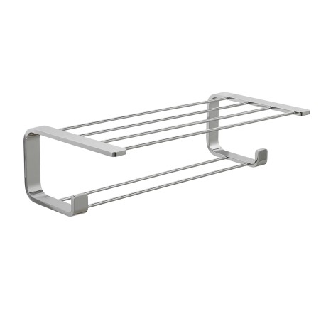 Gedy 3235 mensola portasalviette doppia da parete serie OUTLINE