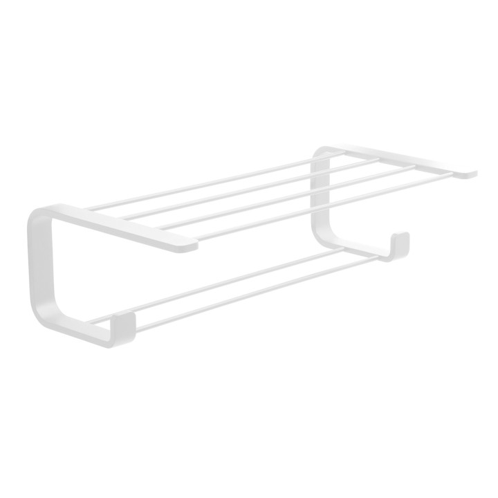Gedy 3235 mensola portasalviette doppia da parete serie OUTLINE