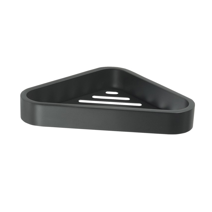 Gedy 3283 portaoggetti doccia angolare in acciaio inox AISI 304 da parete serie OUTLINE