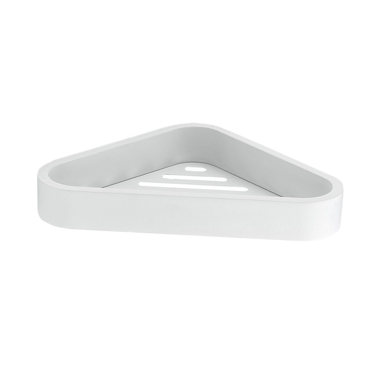 Gedy 3283 portaoggetti doccia angolare in acciaio inox AISI 304 da parete serie OUTLINE