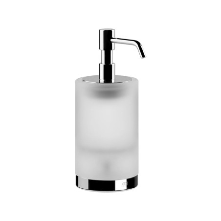 Gessi 38839 porta dispenser in vetro satinato d'appoggio linea EMPORIO ACCESSORIES