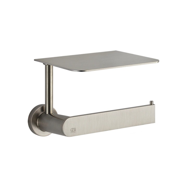 Gessi 38855 porta rotolo a parete con coperchio linea EMPORIO ACCESSORIES
