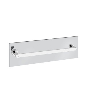 Gessi 38918 maniglia e portasalvietta per vetro 45 cm linea EMPORIO ACCESSORIES