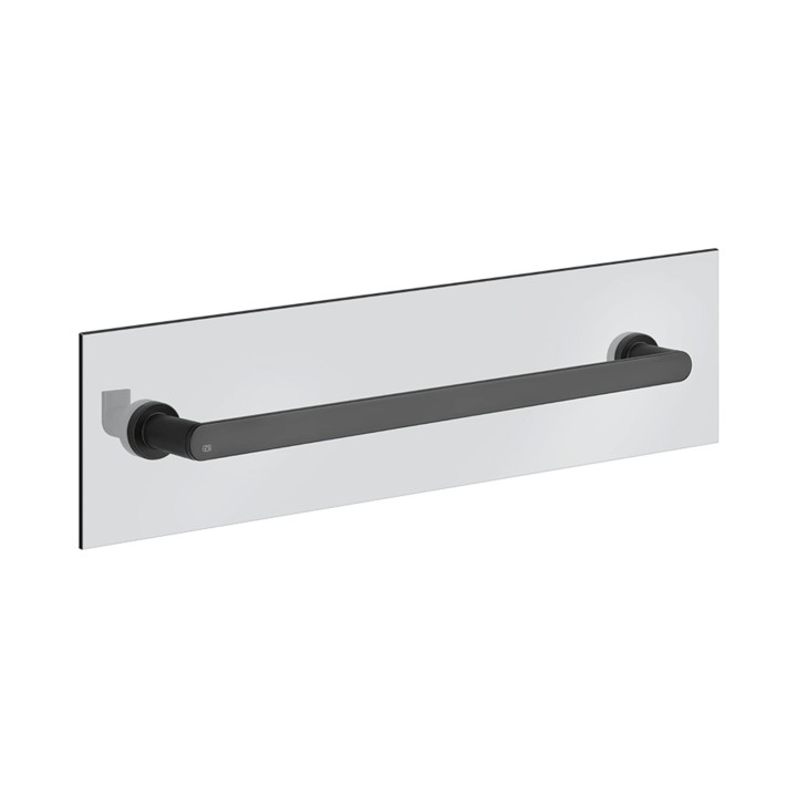 Gessi 38918 maniglia e portasalvietta per vetro 45 cm linea EMPORIO ACCESSORIES