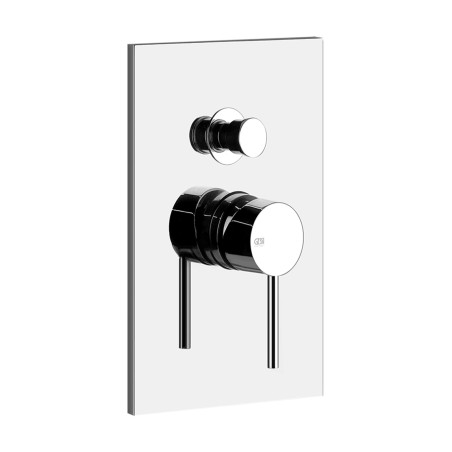 Gessi 44664 parte esterna miscelatore a parete 2 vie con deviatore automatico bagno/doccia linea EMPORIO VIA TORTONA