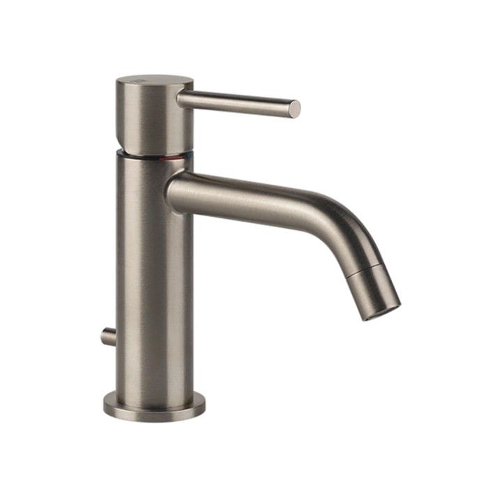 Gessi 18601 miscelatore lavabo con scarico e flessibili di collegamento linea EMPORIO VIA TORTONA