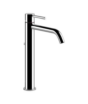 Gessi 18603 miscelatore lavabo alto con scarico e flessibili di collegamento linea EMPORIO VIA TORTONA