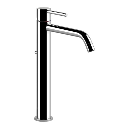 Gessi 18603 miscelatore lavabo alto con scarico e flessibili di collegamento linea EMPORIO VIA TORTONA