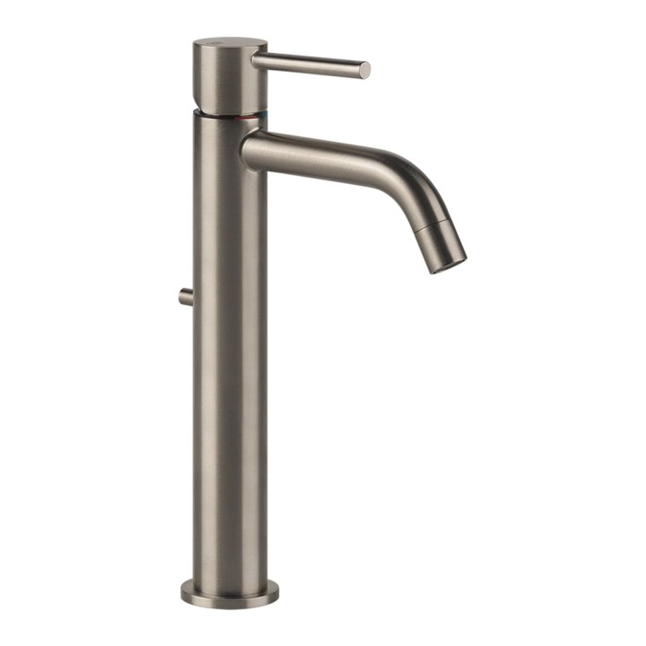 Gessi 18603 miscelatore lavabo alto con scarico e flessibili di collegamento linea EMPORIO VIA TORTONA