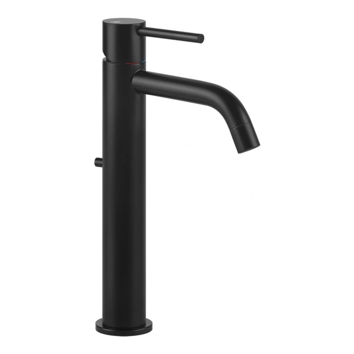 Gessi 18603 miscelatore lavabo alto con scarico e flessibili di collegamento linea EMPORIO VIA TORTONA