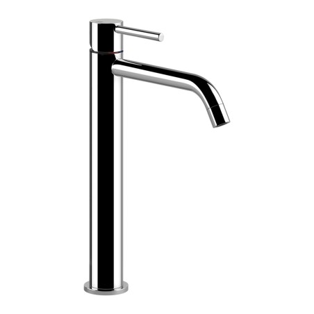 Gessi 18604 miscelatore lavabo alto senza scarico con flessibili di collegamento linea EMPORIO VIA TORTONA