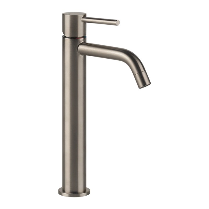 Gessi 18604 miscelatore lavabo alto senza scarico con flessibili di collegamento linea EMPORIO VIA TORTONA