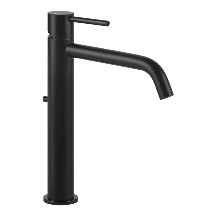 Gessi 18605 miscelatore lavabo alto bocca lunga con scarico e flessibili di collegamento linea EMPORIO VIA TORTONA