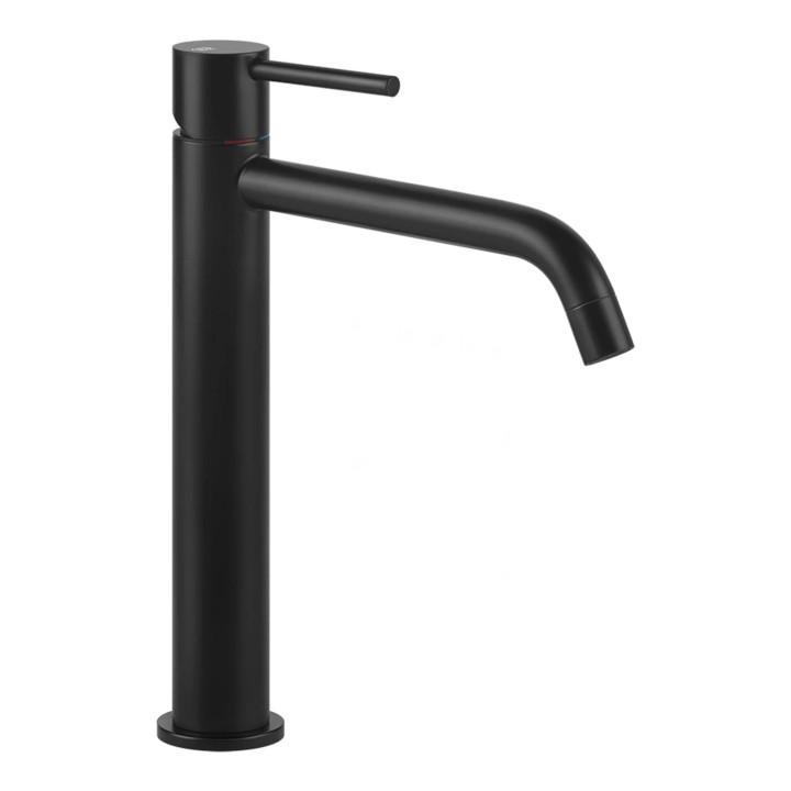 Gessi 18606 miscelatore lavabo alto bocca lunga senza scarico con flessibili di collegamento linea EMPORIO VIA TORTONA