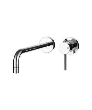 Gessi 44825 parte esterna miscelatore a parete bocca lunga senza scarico linea EMPORIO VIA TORTONA