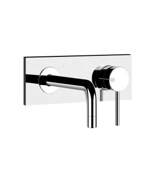 Gessi 44827 parte esterna miscelatore a parete bocca lunga senza scarico linea EMPORIO VIA TORTONA
