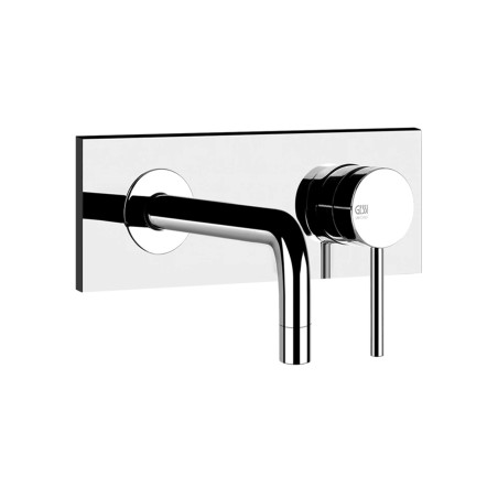 Gessi 44827 parte esterna miscelatore a parete bocca lunga senza scarico linea EMPORIO VIA TORTONA