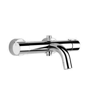 Gessi 18711 miscelatore termostatico esterno vasca con deviatore automatico bagno/doccia linea EMPORIO VIA TORTONA