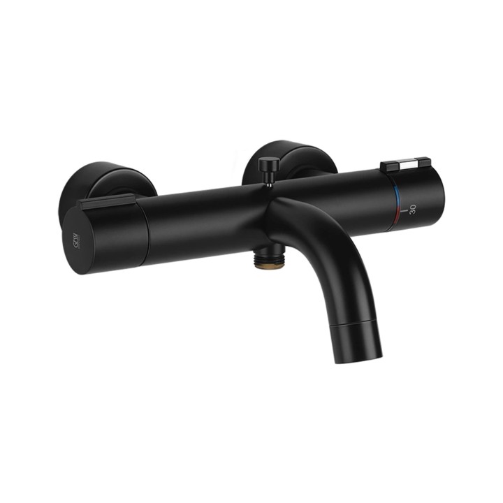 Gessi 18711 miscelatore termostatico esterno vasca con deviatore automatico bagno/doccia linea EMPORIO VIA TORTONA
