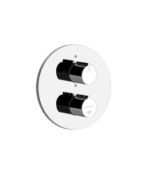 Gessi 38776 parte esterna miscelatore termostatico doccia a parete 1 via linea EMPORIO VIA MERAVIGLI