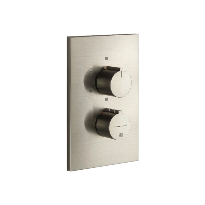 Gessi 38796 parte esterna miscelatore termostatico doccia a parete 3 vie linea EMPORIO VIA MERAVIGLI Gessi 38796 parte esterna miscelatore termostatico doccia a parete 3 vie linea EMPORIO VIA MERAVIGLI