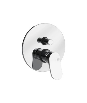 Gessi 56080 parte esterna miscelatore doccia a parete 2 vie con deviatore linea EMPORIO VIA MERAVIGLI