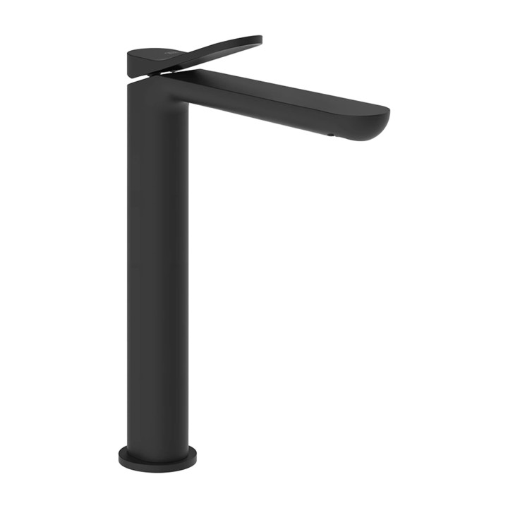 Gessi 56053 miscelatore lavabo alto con scarico Stop&Go e flessibili di collegamento linea EMPORIO VIA MERAVIGLI