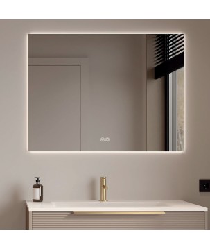 Oceano BR100-75REINA specchio rettangolare 100x75 cm retroilluminato linea PHYSIS