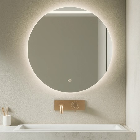 Oceano CL6060B specchio rotondo Ø60 cm retroilluminato linea ETEREA