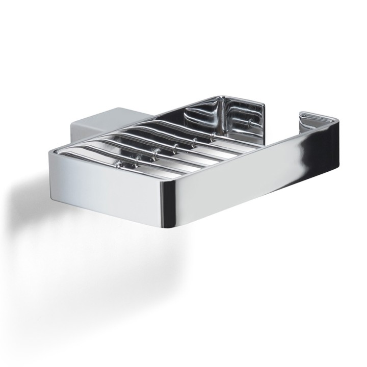 Gedy 5412 portaoggetti doccia singolo in filo da parete serie LOUNGE