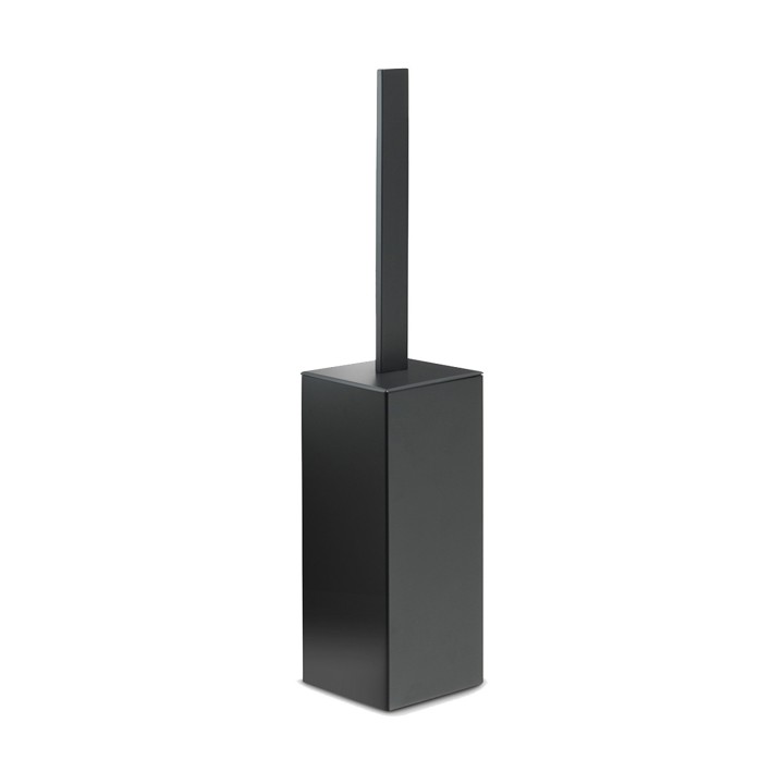 Gedy 5433 spazzola da parete con setole nere e contenitore interno rimovibile serie LOUNGE