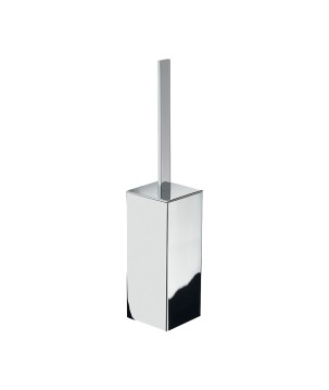 Gedy 5433 spazzola da parete con setole nere e contenitore interno rimovibile serie LOUNGE