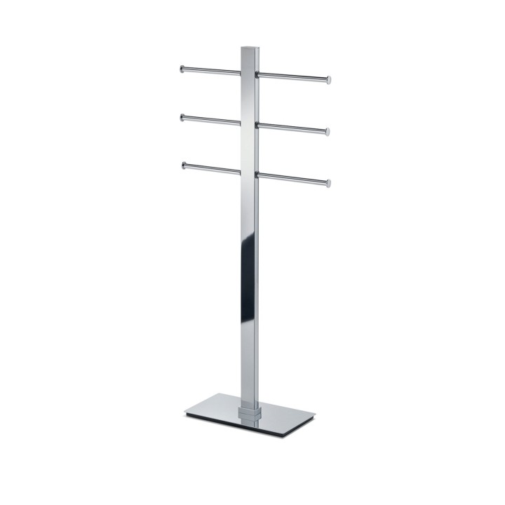 Gedy 7631 piantana da appoggio portasalviette con 3 braccia scorrevoli serie BRIDGE