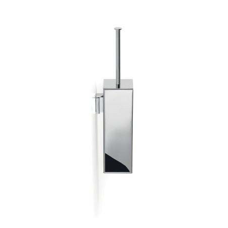 Gedy 7633-03 scopino da parete con ciuffo in setole bianco e tazza interna estraibile serie BRIDGE