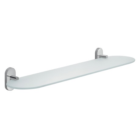 Gedy 5319-60 mensola in vetro temperato da 60 cm da parete serie FEBO