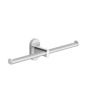 Gedy 5329 portarotolo doppio da parete serie FEBO