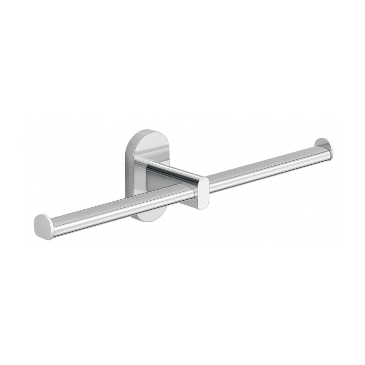 Gedy 5329 portarotolo doppio da parete serie FEBO