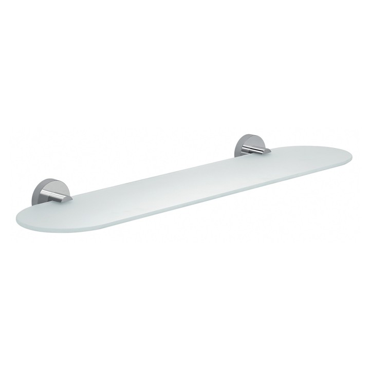 Gedy 2319-60 mensola in vetro temperato da 60 cm da parete serie EROS
